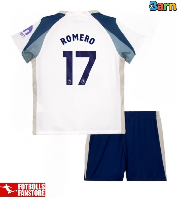 Tottenham Hotspur Cristian Romero #17 Hemmatröja Barn 2025-26 Kortärmad (+ Korta byxor)